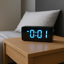 Reloj led de mesa - 4