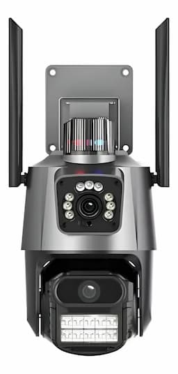 CAMARA DOBLE LENTE NEGRA SMART HOME CAMERA - 1